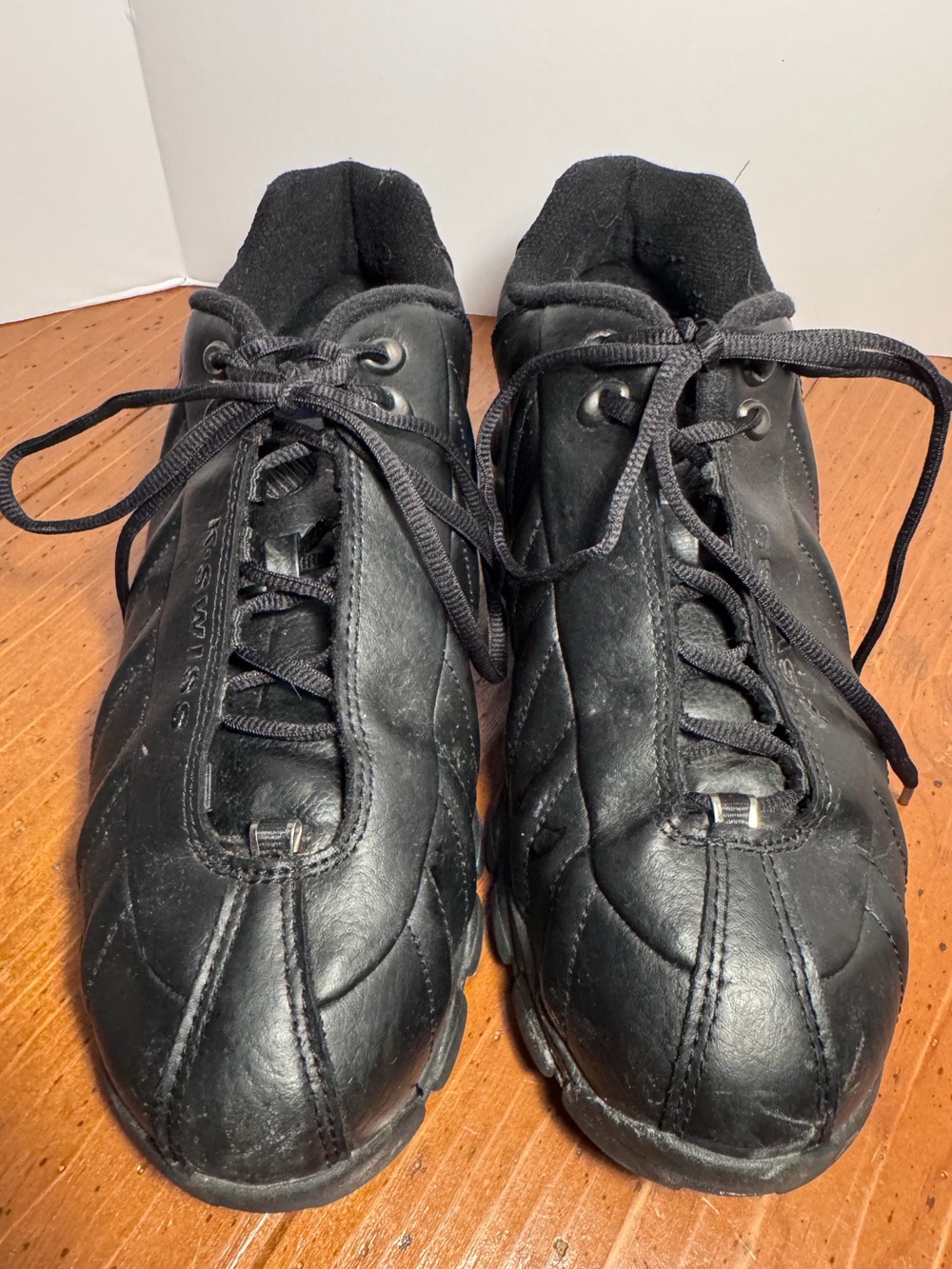 K-SWISS ST329 Memory Foam Shoes Sneakers - Men's Size 10.5 - 03426-008-XW -Black